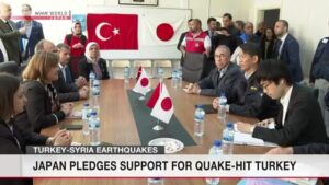 【毎日1分！時事英語 from NHK World 】Japan to continue supporting recovery efforts in quake-hit Turkey  「日本 引き続き震災地トルコへの復興支援を続ける」
