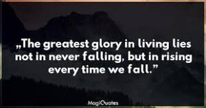 【毎日1分！英語の名言】生きることの偉大の栄光は、決して失敗しないことではない。失敗するたび、起き上がり 続けることにある。The greatest glory in （　　　） （　　　） not （　　） never falling, but （　　） （　　　） every time we （　　　）.～Nelson Mandela ネルソン・マンデラ