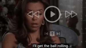 【毎日1分!映画で学ぶ英会話】Let’s get the ball rolling!「始めよう!」 1771656087027